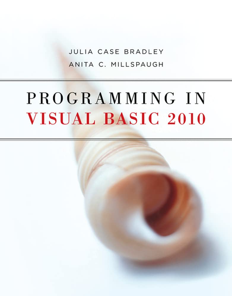 Programming in Visual Basic 2010,Used