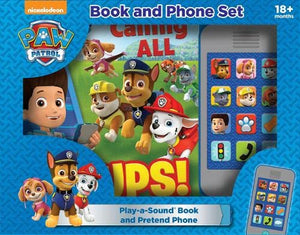PAW Patrol Book & Phone Set (PlayASound),Used