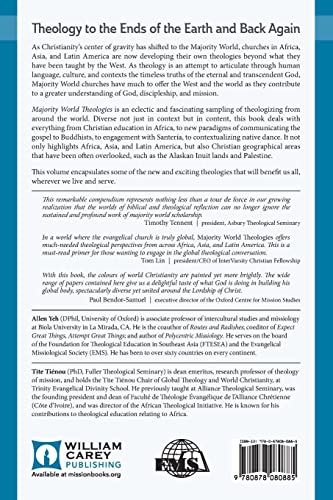 Majority World Theologies: Theologizing From Africa, Asia, Latin America, and the Ends of the Earth (Evangelical Missiological S,Used