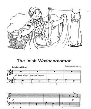 A First Book Of Irish Songs And Celtic Dances: For The Beginning Pianist With Downloadable Mp3S,Used