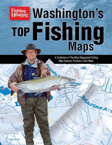 Washington's Top Fishing Maps,Used