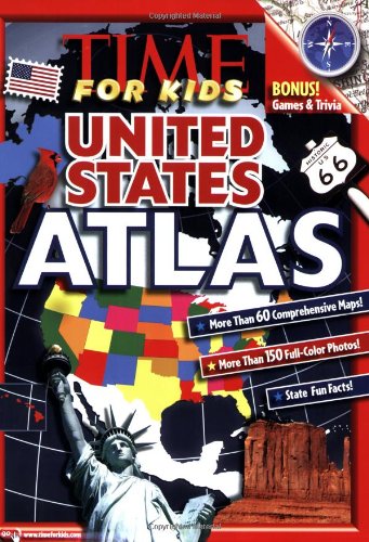 Time for Kids United States Atlas 2010,Used