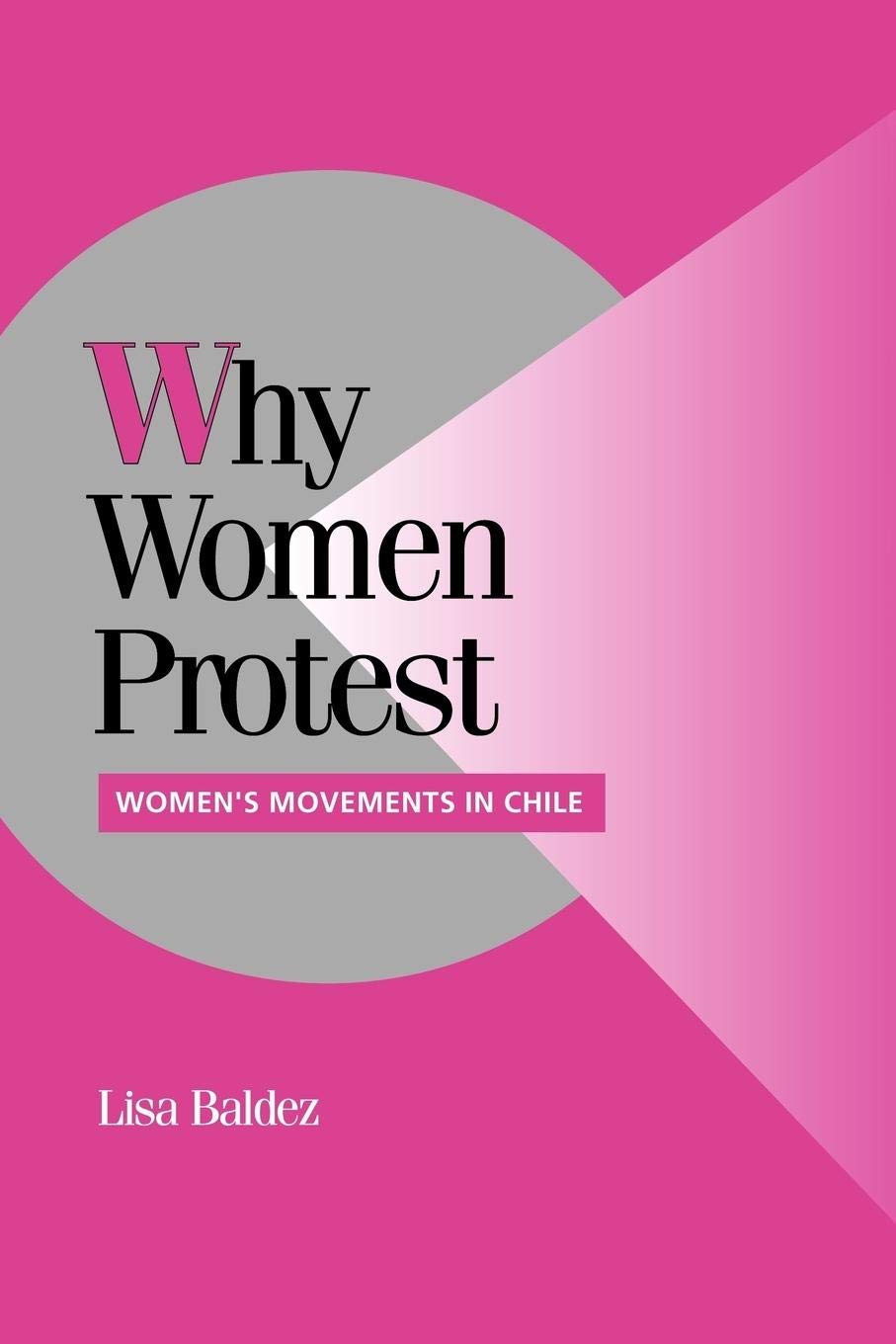 Why Women Protest: Women's Movements in Chile (Cambridge Studies in Comparative Politics),Used