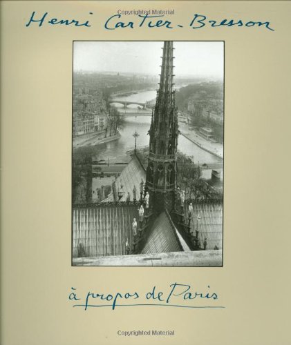 Henri CartierBresson:  Propos de Paris,Used