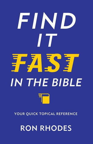 Find It Fast in the Bible: Your Quick Topical Reference,Used