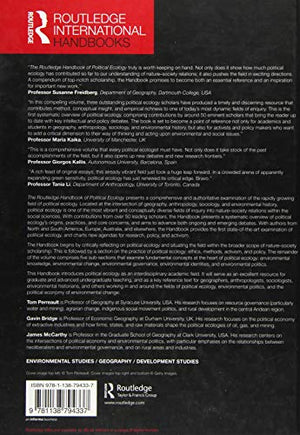 The Routledge Handbook of Political Ecology (Routledge International Handbooks),Used