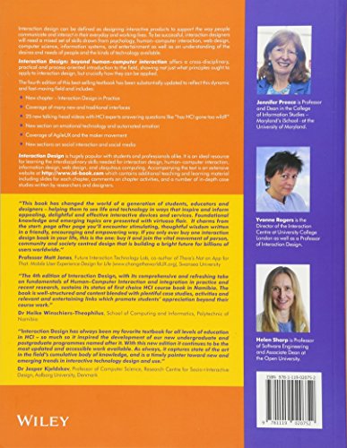 Interaction Design: Beyond HumanComputer Interaction,Used