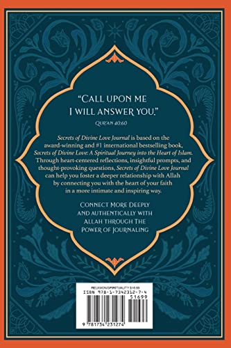 Secrets of Divine Love Journal: Insightful Reflections that Inspire Hope and Revive Faith (Inspirational Islamic Books),Used