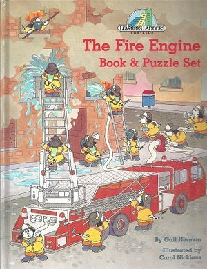 The Fire Engine Book and puzzle set,Used