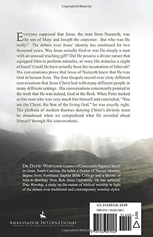 You Are the Christ: Discovering the Man from Nazareth Through His Conversations,Used