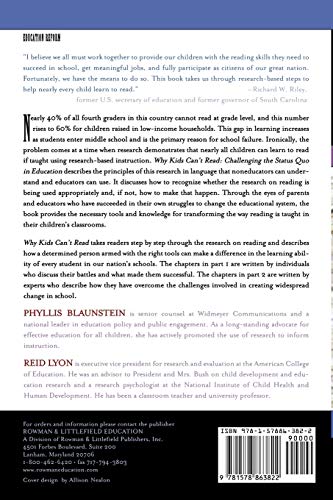 Why Kids Can't Read: Challenging the Status Quo in Education,Used