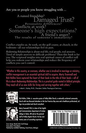 Redeeming Relationships: How to Resolve 10 Common Conflicts and Reduce their Frequency,Used