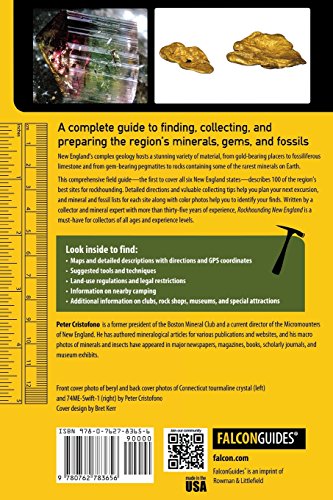 Rockhounding New England: A Guide To 100 Of The Region's Best Rockhounding Sites (Rockhounding Series),Used