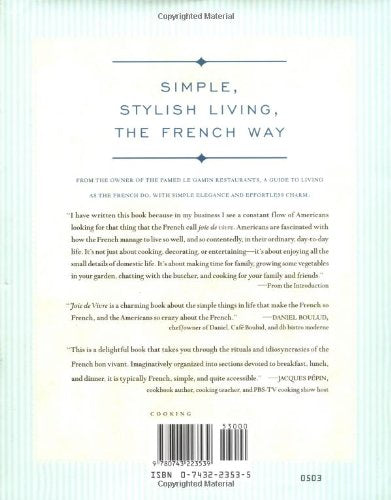 Joie De Vivre: Simple French Style For Everyday Living,Used