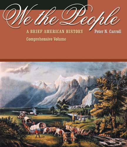 We the People: A Brief American History, Comprehensive Volume (with American Journey Online and InfoTrac),Used