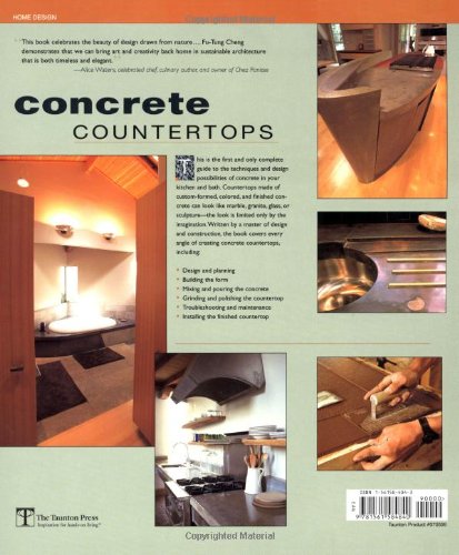 Concrete Countertops: Design, Forms, and Finishes for the New Kitchen and Bath,Used