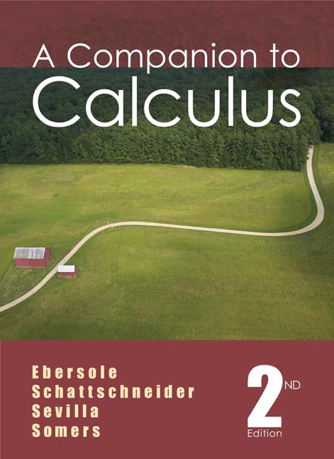 A Companion to Calculus,New