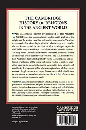 The Cambridge History of Religions in the Ancient World: Volume 2, From the Hellenistic Age to Late Antiquity,Used