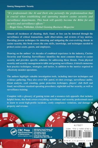 Casino Security and Gaming Surveillance,Used