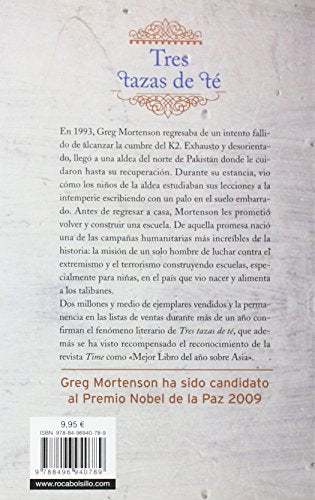 Tres tazas de t (Spanish Edition),New