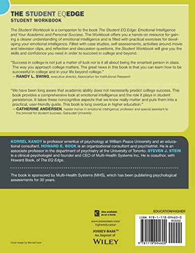 The Student Eq Edge: Emotional Intelligence and Your Academic and Personal Success: Student Workbook,Used