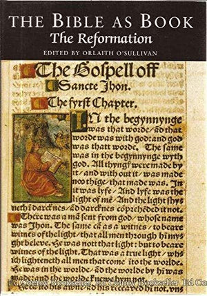 The Bible As Book: The Reformation,Used
