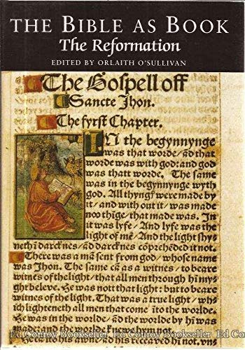 The Bible As Book: The Reformation,Used