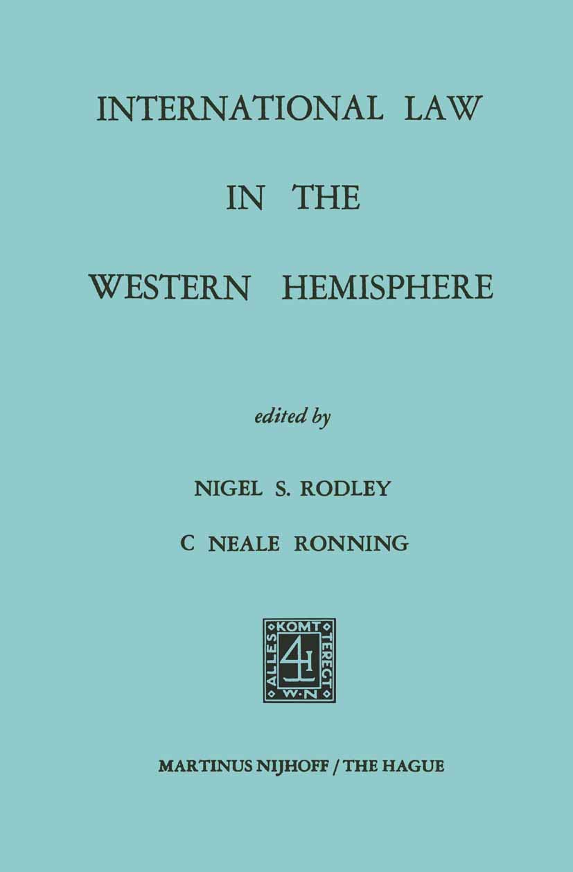International Law in the Western Hemisphere,Used