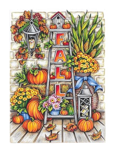 Creative Haven Autumn Charm Coloring Book (Adult Coloring Books: Seasons)