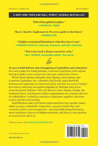 Conscious Capitalism, With a New Preface by the Authors: Liberating the Heroic Spirit of Business,New