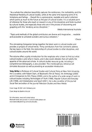 Comp Cultural Studies P,Used