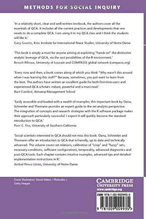 Qualitative Comparative Analysis Using R (Methods for Social Inquiry),Used