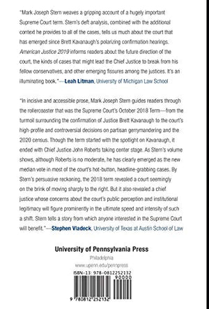 American Justice 2019: The Roberts Court Arrives