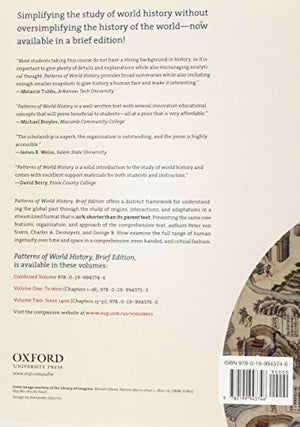 Patterns of World History, Brief Edition: Combined Volume,Used