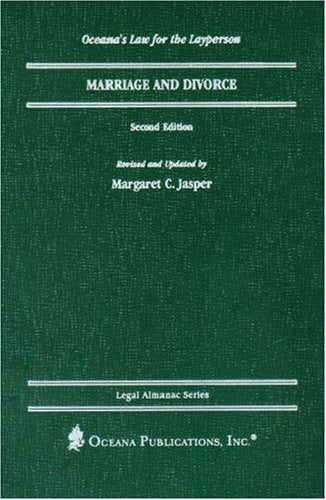 Marriage and Divorce (Legal Almanac Series),Used