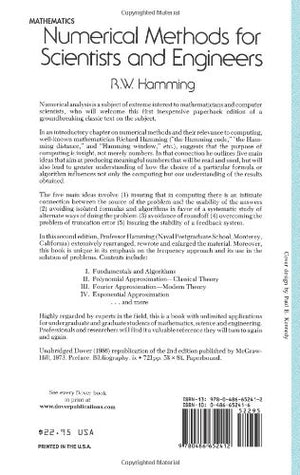Numerical Methods For Scientists And Engineers (Dover Books On Mathematics),New