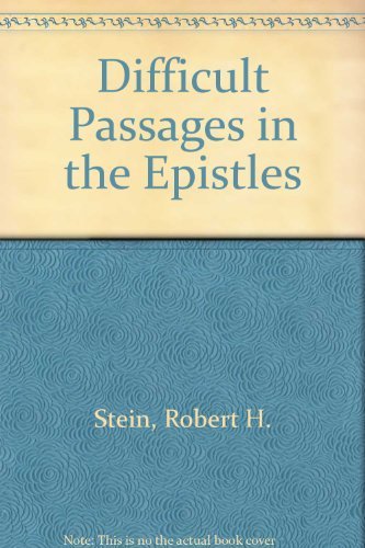 Difficult Passages in the Epistles,Used