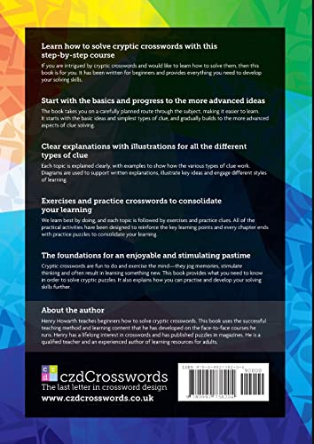 Learn How to Solve Cryptic Crosswords: A Course for Beginners,Used