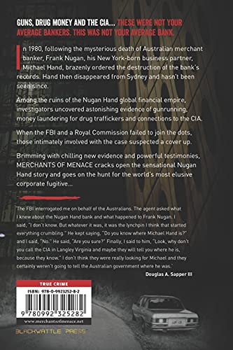 Merchants of Menace: The True Story of the Nugan Hand Bank Scandal,Used