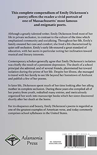 The Complete Poems of Emily Dickinson (Hardcover),Used