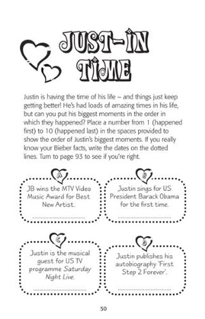 Justin Bieber Test Your Superfan Status