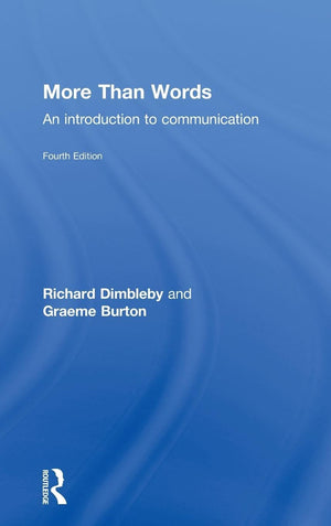 More Than Words: An Introduction To Communication,Used