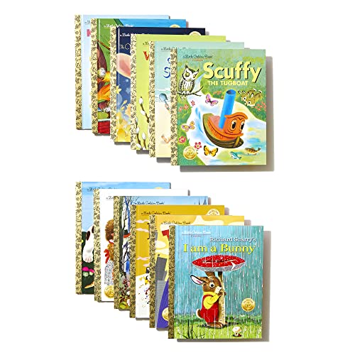 75 Years Of Little Golden Books: 19422017: A Commemorative Set Of 12 Bestloved Books-used