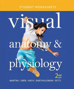 Student Worksheets for Visual Anatomy & Physiology,Used