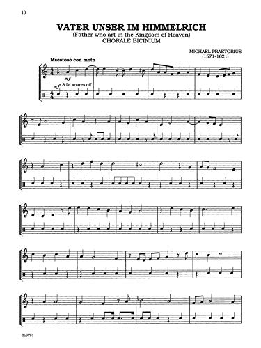 Sacred Duets for All (From the Renaissance to the Romantic Periods): Percussion (For All Series),Used
