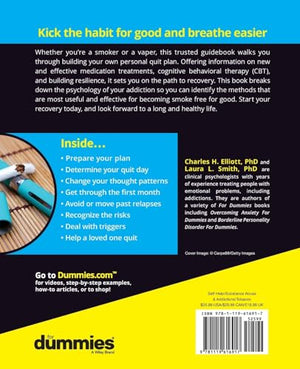 Quitting Smoking & Vaping For Dummies,Used