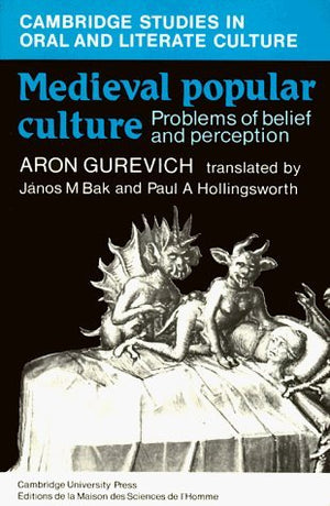 Medieval Popular Culture (Cambridge Studies in Oral and Literate Culture, Series Number 14),Used