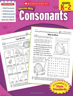 Scholastic Success With Consonants,Used