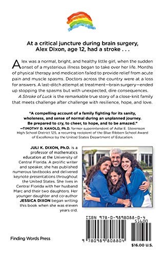 A Stroke of Luck: A Girl's Second Chance at Life,Used