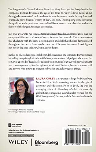 Road to Power: How GM's Mary Barra Shattered the Glass Ceiling (Bloomberg),Used